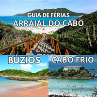 Imagem do produto GUIA DE VIAGEM ARRAIAL DO CABO, BÚZIOS E CABO FRIO