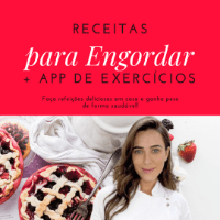 Imagem do curso RECEITAS para Engordar + APP de Exercícios
