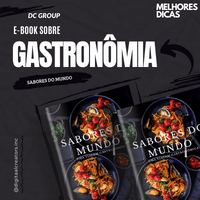 Imagem do produto Sabores do Mundo: Uma Viagem Gastronômica | E-book de Gastrônomia