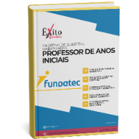 Imagem do produto CADERNO DE QUESTÕES GABARITADAS: PROFESSOR SÉRIES INICIAIS, FUNDATEC