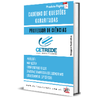 Imagem do produto CADERNO DE QUESTÕES GABARITADAS: PROFESSOR DE CIÊNCIAS, CETREDE