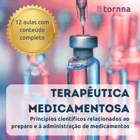 Imagem do curso COMBO Terapêutica Medicamentosa: 12 aulas sobre os Princípios científicos relacionados ao preparo e à administração de medicamentos