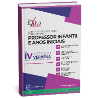 Imagem do produto CADERNO DE QUESTÕES GABARITADAS : PROFESSOR INFANTIL E ANOS INICIAIS,INSTITUTO VERBENA