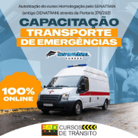 Imagem do curso Curso de Capacitação para Condutor de Veículos de Emergências - CETVE