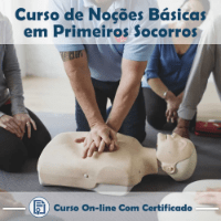 Imagem do curso Curso de Noções Básicas em Primeiros Socorros