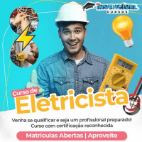 Imagem do curso CURSO DE ELETRICISTA - PLANO BÁSICO