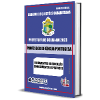Imagem do produto CADERNO DE QUESTOES GABARITADAS PROF. PORTUGUÊS COARI AM 2023