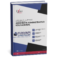Imagem do produto CADERNO DE QUESTÕES GABARITADAS: AGENTE ADMINISTRATIVO EDUCACIONAL, FUNVAPI