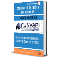 Imagem do curso CADERNO DE QUESTÕES GABARITADAS: BÁSICO NÍVEL SUPERIOR FUNVAPI