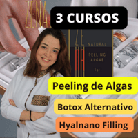 Imagem do curso 3 CURSOS - PEELING DE ALGAS + BOTOX ALTERNATIVO + HYALNANO FILLING