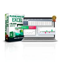 Imagem do produto Pacote com +15 mil planilhas em excel o mais completo