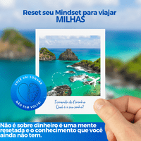 Imagem do produto Reset seu mindset para viajar: Milhas áreas.