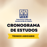 Imagem do produto Cronograma de estudos TJRJ - Técnico Judiciário 2025