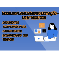 Imagem do curso MODELOS PARA PLANEJAMENTO DE LICITAÇÕES - LEI Nº 14.133/2021