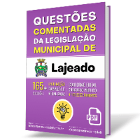 Imagem do produto Questões Comentadas da Legislação Municipal de LAJEADO