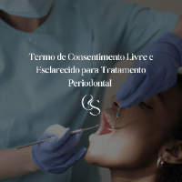 Imagem do produto Termo de Consentimento Livre, Informado e Esclarecido para Tratamento Periodontal