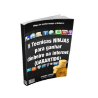 Imagem do produto 5 técnicas ninja para ganhar dinheiro na Internet