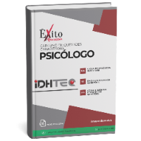 Imagem do produto CADERNO DE QUESTÕES GABARITADAS: PSICOLOGO, IDHTEC