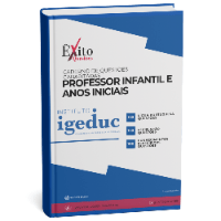 Imagem do produto CADERNO DE QUESTÕES GABARITADAS: PROFESSOR IINFANTIL E ANOS INICIAIS, IGEDUC.