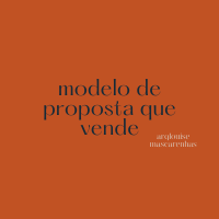 Imagem do produto MODELO DE PROPOSTA QUE VENDE MUITO MAIS PARA ARQUITETOS E DESIGNERS AF