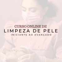 Imagem do produto Curso de limpeza de pele Iniciante ao Avançado