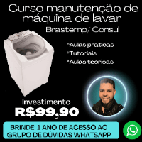 Imagem do produto Curso Mecânica de  Máquina de lavar Brastemp e Consul