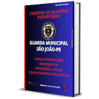 Imagem do produto CADERNO DE QUESTÕES GABARITADAS: GUARDA MUNICIPAL DE SÃO JOÃO PE 2023