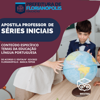 Imagem do curso Apostila (pdf) Professor de anos iniciais - Florianópolis