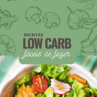 Imagem do curso E-book com 10 receitas Low Carb