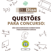 Imagem do produto Curso em PDF de Questões Comentadas de Português e Matemática SHDIAS + Bônus