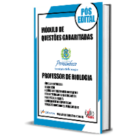 Imagem do produto MÓDULO DE QUESTÕES GABARITADAS: PROFESSOR DE BIOLOGIA, SEE PE 2022 PÓS EDITAL