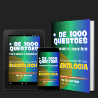 Imagem do produto + DE 1000 QUESTÕES DE RADIOLOGIA COM GABARITO E COMENTÁRIOS