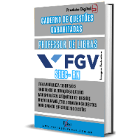 Imagem do produto CADERNO DE QUESTÕES GABARITADAS : PROFESSOR DE LIBRAS SEEC RN, FGV