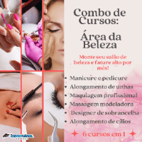 Imagem do curso COMBO DE CURSOS DA ÁREA DA BELEZA