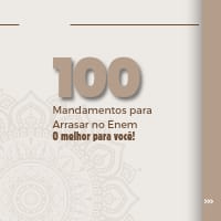 Imagem do produto 100 Mandamentos para arrasar no enem