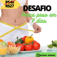Imagem do produto Desafio: Perca peso em 7 dias