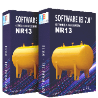 Imagem do produto Software NR13 IEI 7.0 - Memorial de cálculo e emissão de relatórios NR13 para Vasos de Pressão