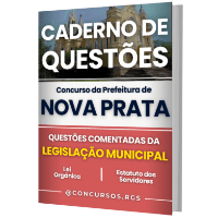 Imagem do produto Caderno de Questões da Legislação Municipal de NOVA PRATA