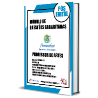 Imagem do produto MÓDULO DE QUESTÕES GABARITADAS: PROFESSOR DE ARTES SEE PE 2022