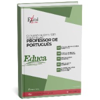 Imagem do produto CADERNO DE QUESTÕES GABARITADAS: PROFESSOR DE PORTUGUÊS, EDUCA PB