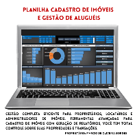 Imagem do produto Cadastro de Imóveis e Gestão de Aluguéis: Solução Completa e Profissional