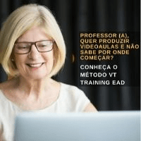Imagem do curso Formação docente em apresentação em videoaulas e produção audiovisual na EAD - COM MENTORIA