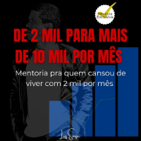 Imagem do curso COMO SAIR DE 2 MIL PARA MAIS DE 10 MIL REAIS POR MÊS