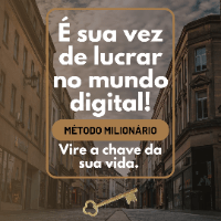 Imagem do produto METADO MILIONÁRIO (CHAVE DA VIDA)