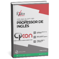 Imagem do produto CADERNO DE QUESTÕES GABARITADAS: PROFESSOR DE INGLÊS, CPCON