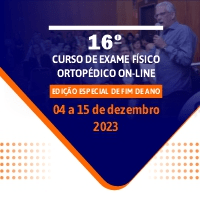 Imagem do curso 16º Curso de Exame Físico Ortopédico On-line