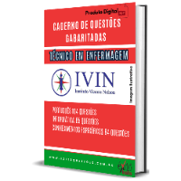 Imagem do produto CADERNO DE QUESTÕES GABARITADAS: TÉCNICO EM ENFERMAGEM, IVIN