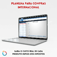 Imagem do produto Planilha para compras internacionais