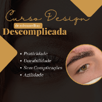 Imagem do produto Curso de design de Sobrancelhas Descomplicada