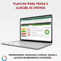 Imagem do produto Planilha para venda e aluguel de imóveis
